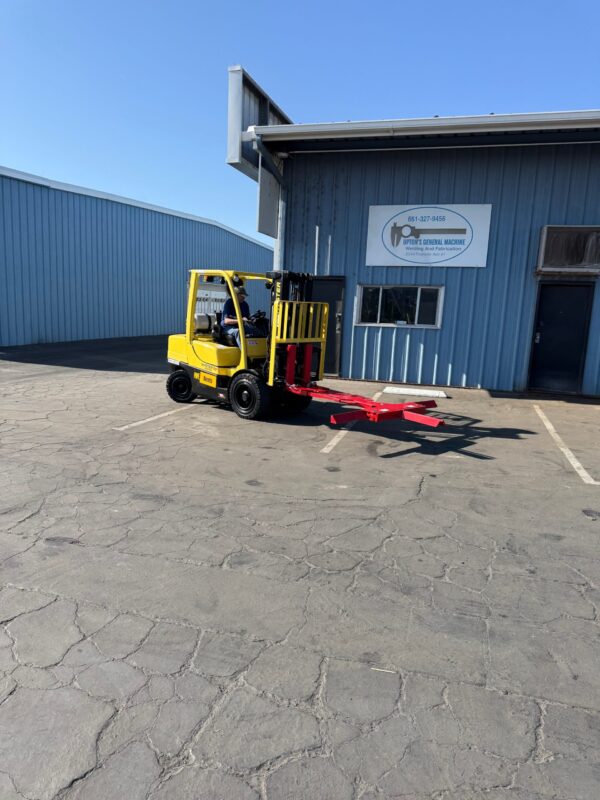 Spring Loaded Forklift Wheel Lift Attachment - Image 2