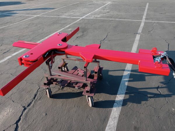 Spring Loaded Forklift Wheel Lift Attachment - Image 4